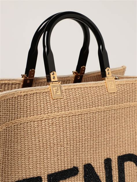 fendi beach bags|Fendi shopping bag tote.